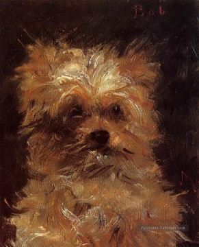 Édouard Manet œuvres - Tête d’un chien Édouard Manet